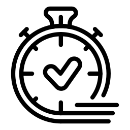 Timely Service Delivery Icon